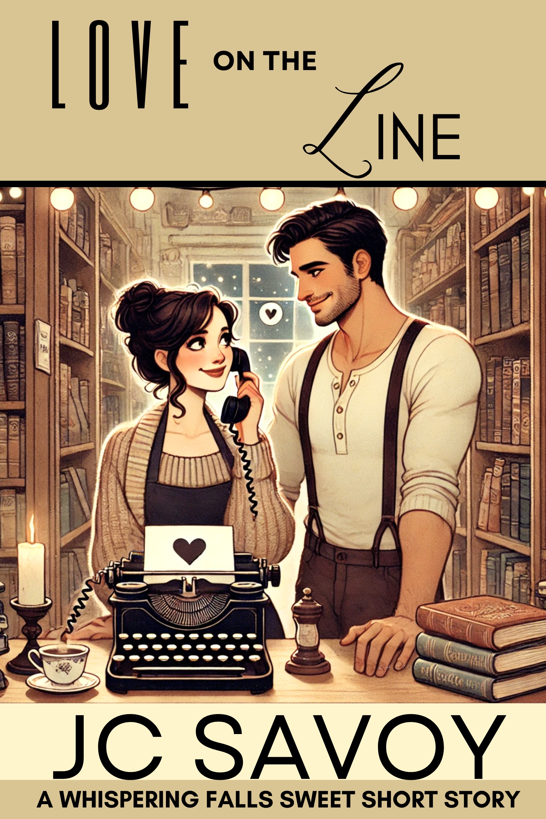 Book cover: Love On The Line by JC Savoy